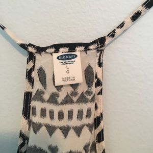 Old Navy Tops - Flowy Boho Halter Camisole Geometric Print Old Navy Tops - Flowy Boho Halter Camisole Geometric Print